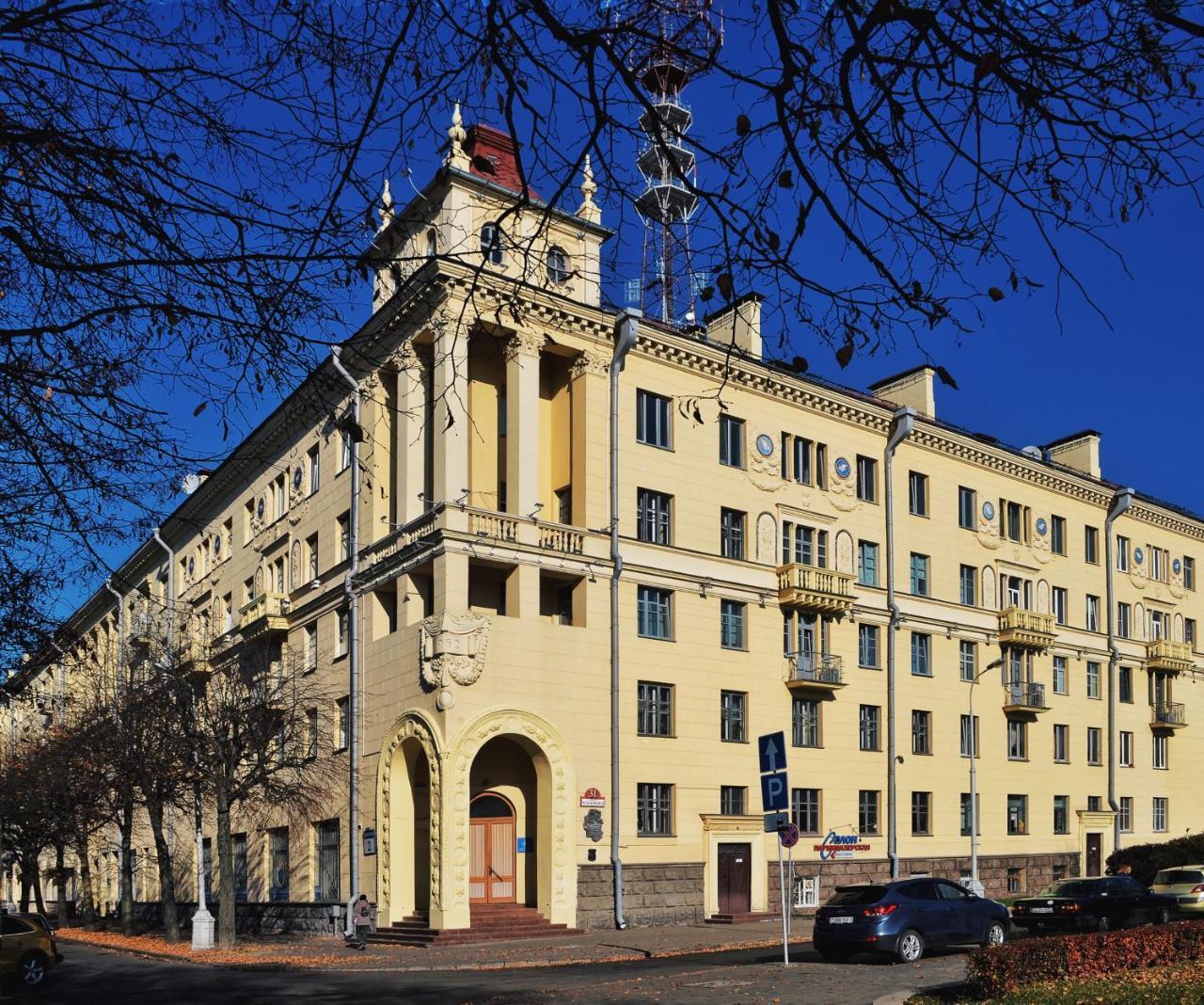 Hostel Tower 31/18 Minsk Exteriör bild